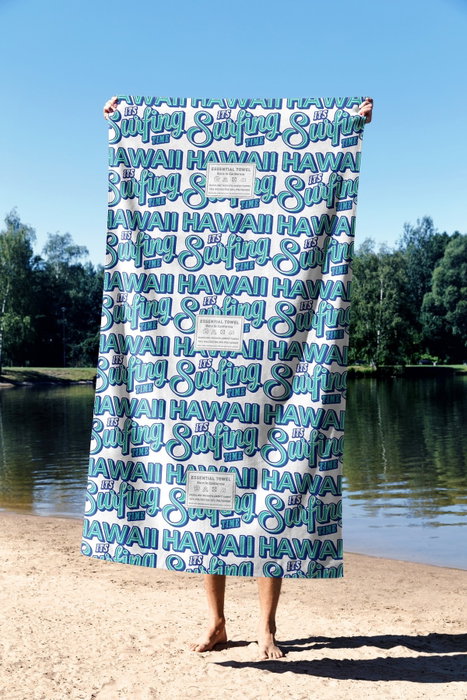 Mijölnir Hawaii 90 Toalla de Playa Multicolor Microfibra 90 x 150 cm